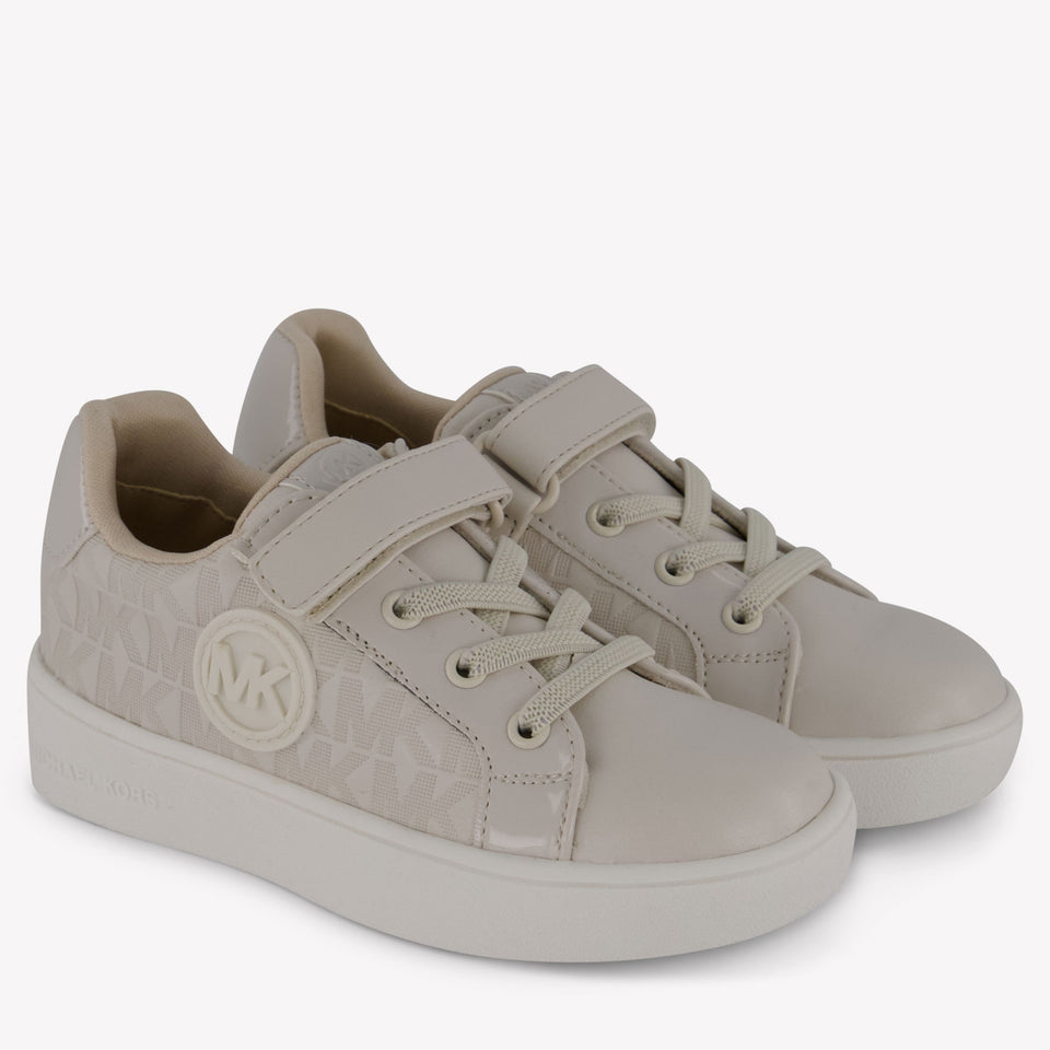 Michael Kors Jem Audrey PS Girls Sneakers in OffWhite