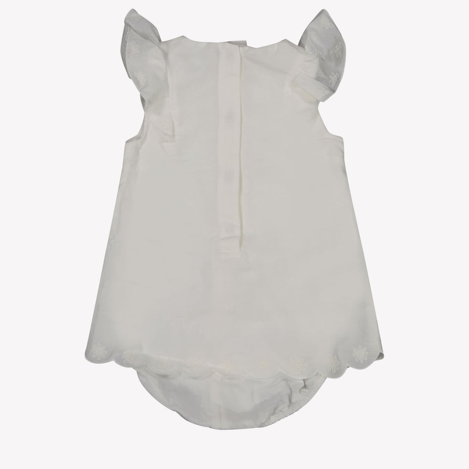 Chloe Baby Girls boxing suit in White