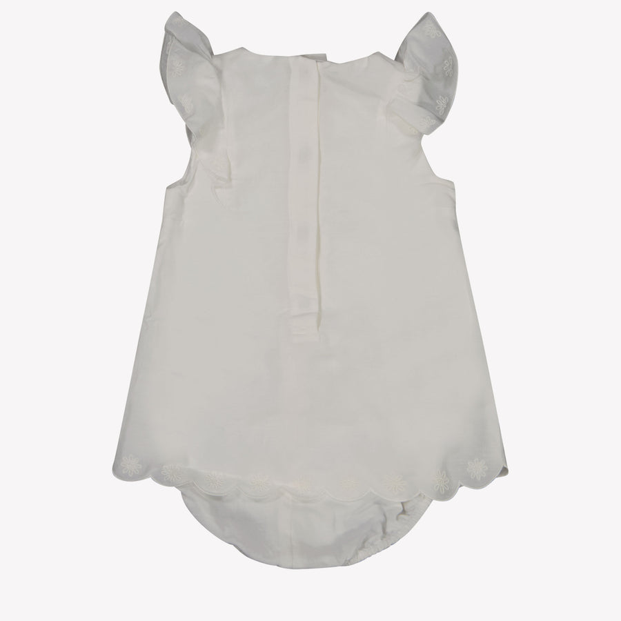 Chloe Baby Girls Boxg Suit  White