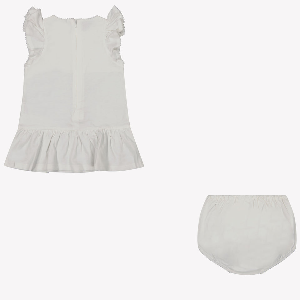 Chloe Baby Meisjes Jurk In Wit