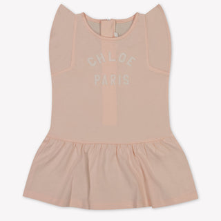 Chloe Baby Girls Dress In Light Pink