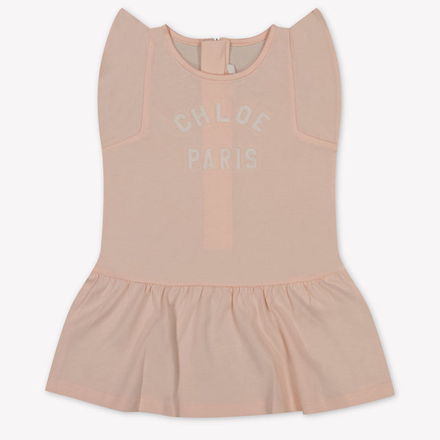 Chloe Baby Meisjes Jurk In Licht Roze