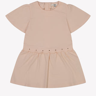 Chloe Baby Girls Dress In Light Pink