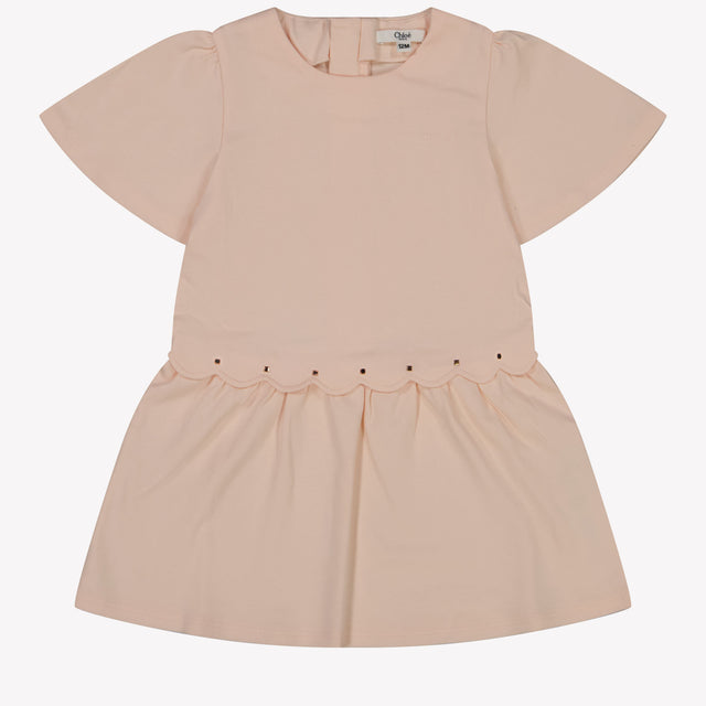 Chloe Baby Girls Dress In Light Pink