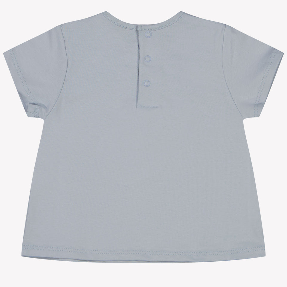 Chloe Baby Girls T-Shirt in Light Blue