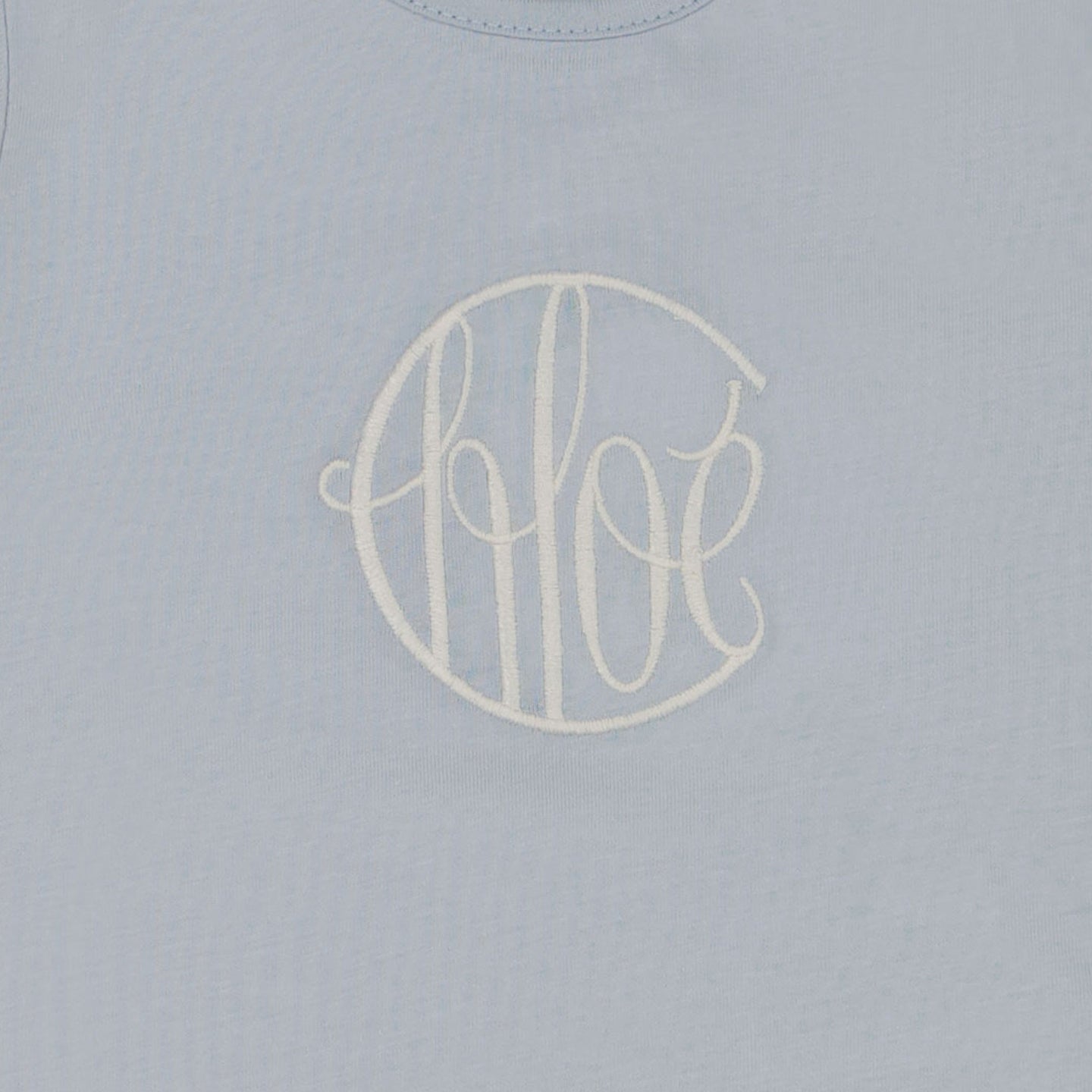 Chloe Baby Girls T-Shirt in Light Blue