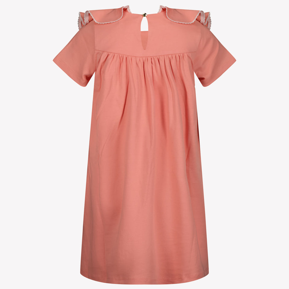 Chloe Kids Girls Dress Coral