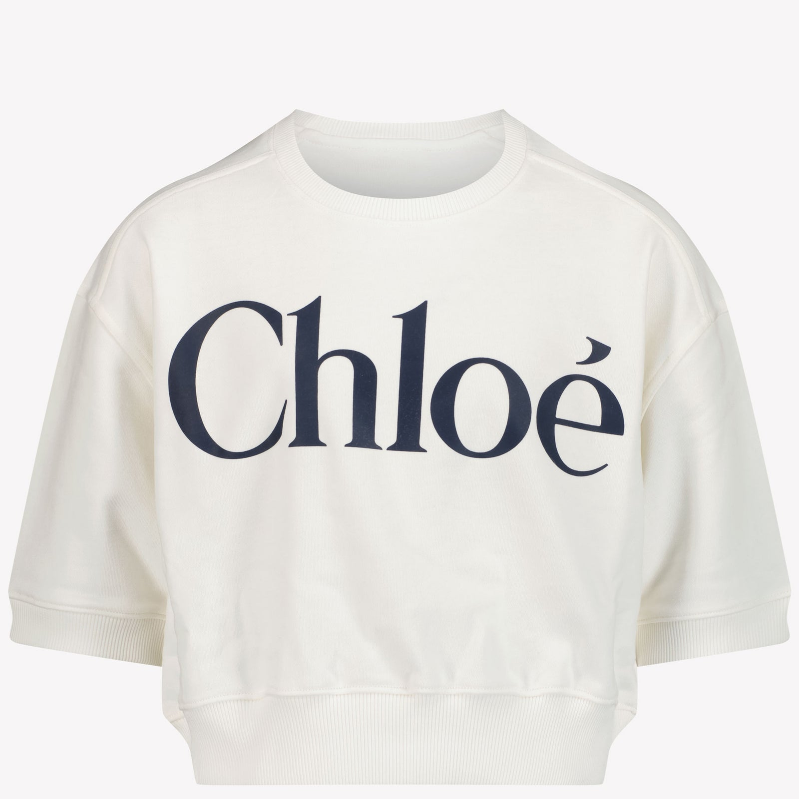 Chloe Kids Girls Sweater White