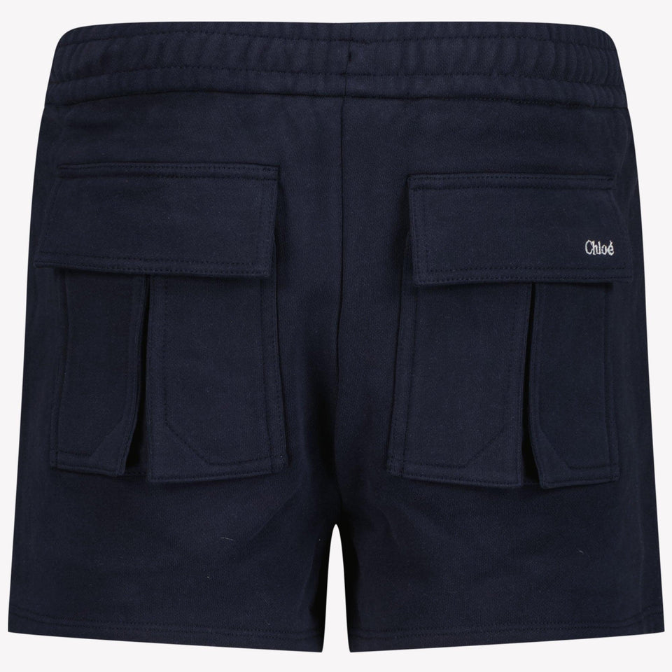 Chloe Kinder Meisjes Shorts In Navy