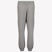 HUGO Kids Boys Trousers In Light Gray