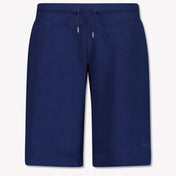 HUGO Kinder Jongens Shorts In Blauw