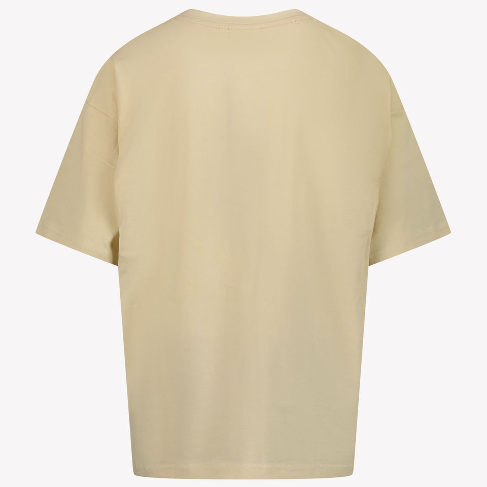 HUGO Kinder Jongens T-Shirt In Licht Beige