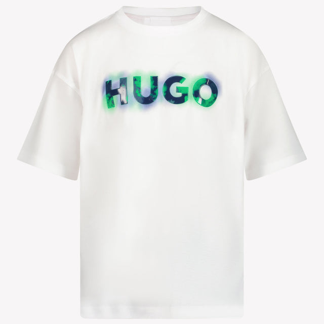 HUGO Kids Boys T-Shirt in White