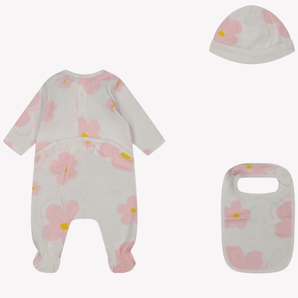 Marc Jacobs Baby Meisjes Boxpakje In Licht Roze