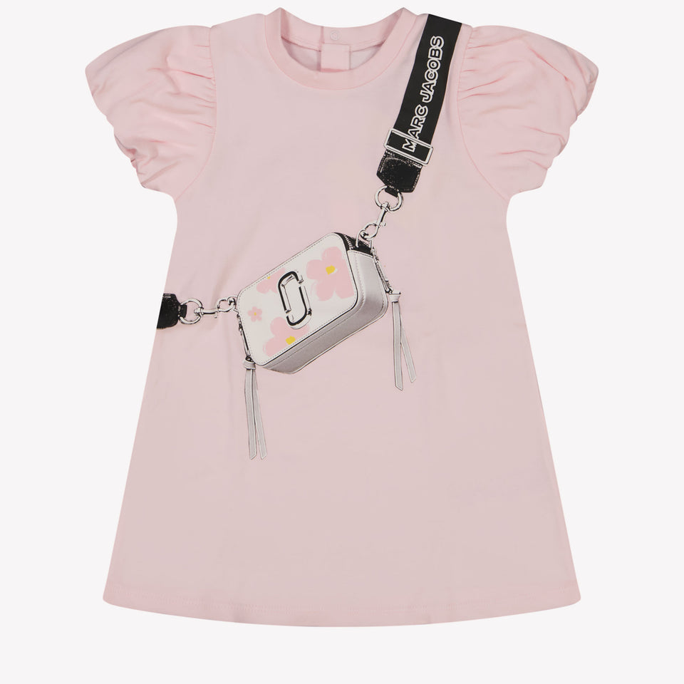 Marc Jacobs Baby Girls Dress In Light Pink