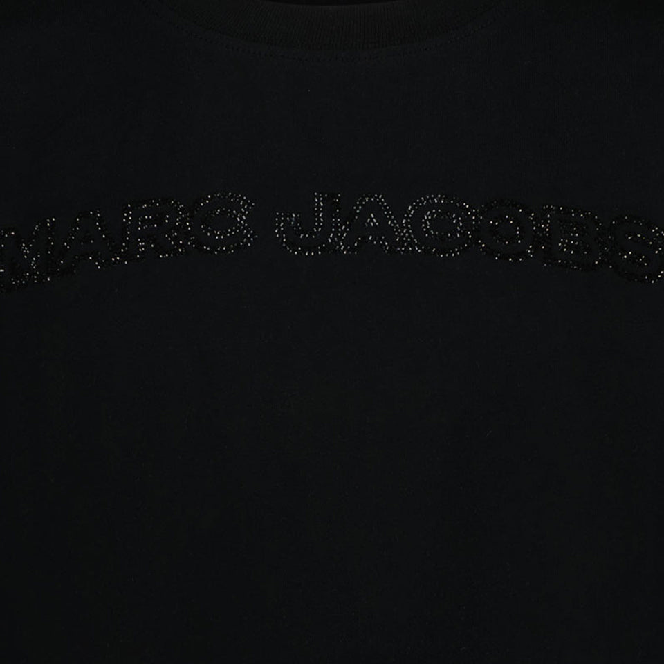 Marc Jacobs Kinder Meisjes T-Shirt In Zwart