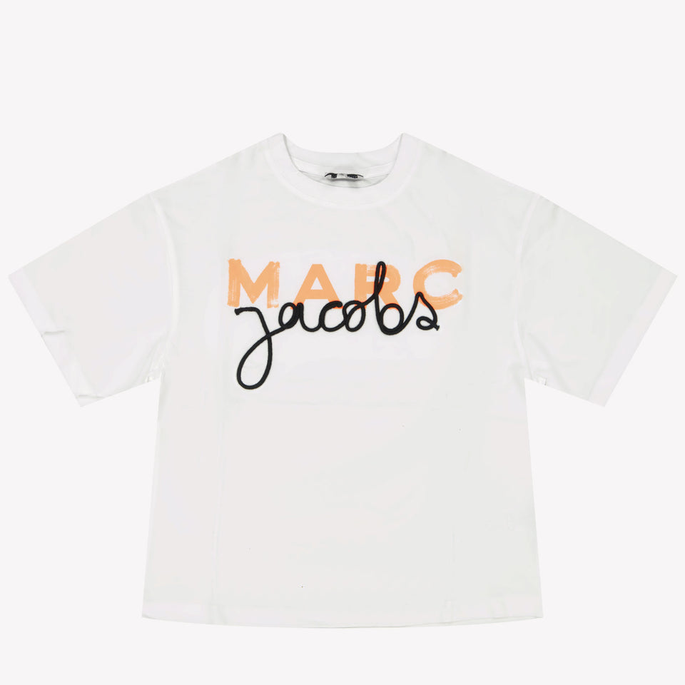 Marc Jacobs Kinder Jongens T-Shirt In Wit