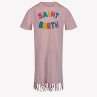 MC2 Saint Barth Kids Girls Dress Light Pink
