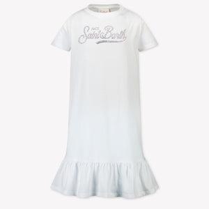 MC2 Saint Barth Kids Girls Dress White
