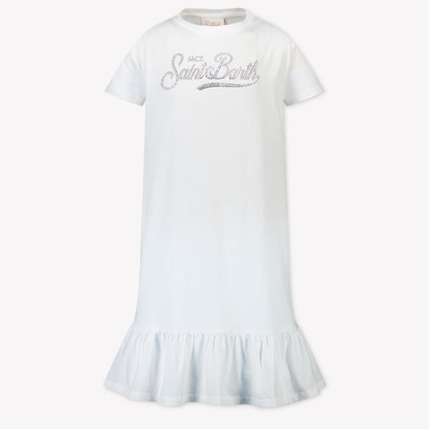 MC2 Saint Barth Kids Girls Dress White