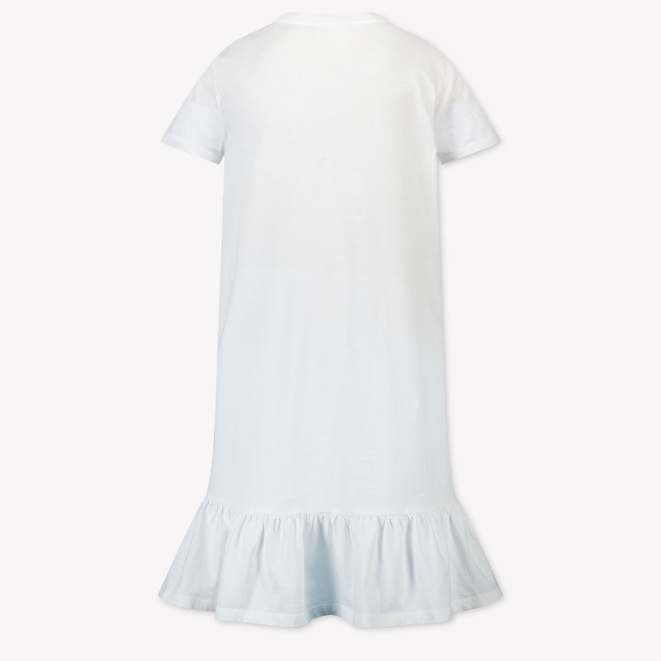 MC2 Saint Barth Kids Girls Dress White