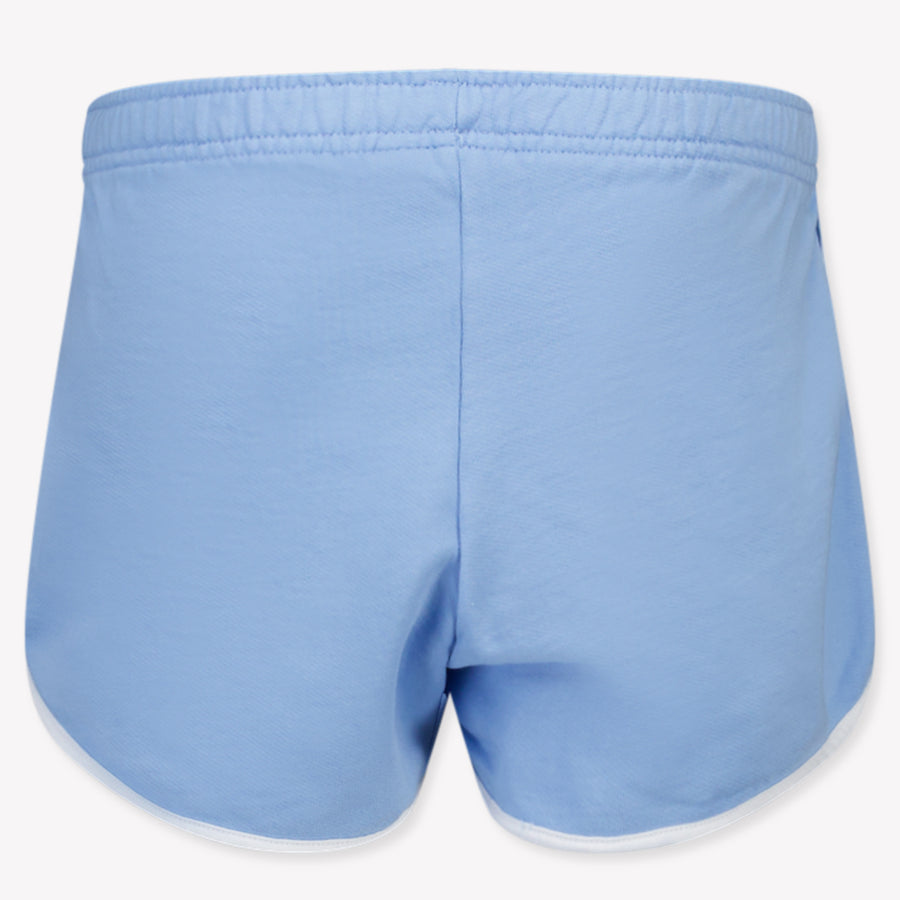 MC2 Saint Barth Kids Girls Shorts  Light Blue