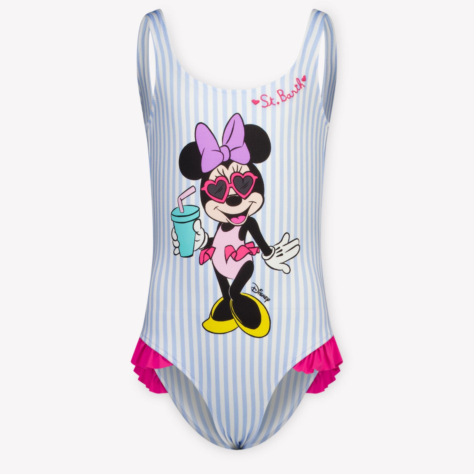 MC2 Saint Barth Kids Girls Swimwear  Light Blue