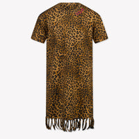 MC2 Saint Barth Kids Girls Dress Panther
