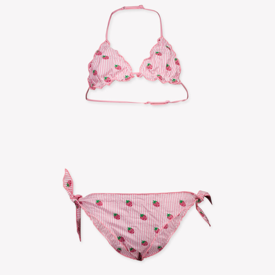 MC2 Saint Barth Kids Girls Swimwear In Pink