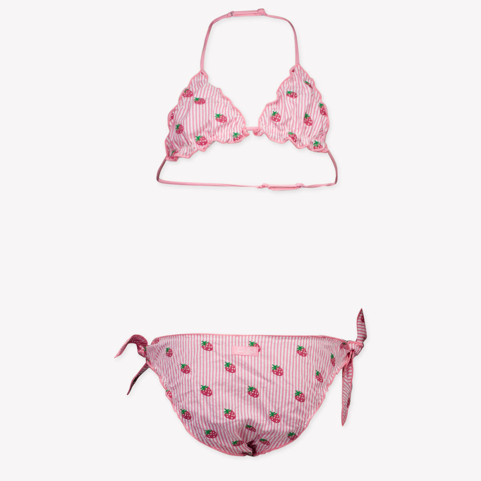 MC2 Saint Barth Kids Girls Swimwear In Pink