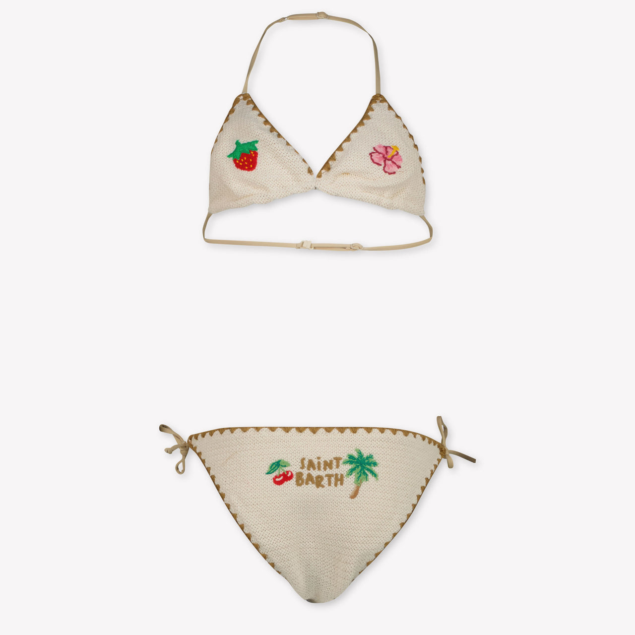 MC2 Saint Barth Kids Girls Swimwear  Offwhite
