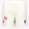 MC2 Saint Barth Kids Girls Shorts  Offwhite