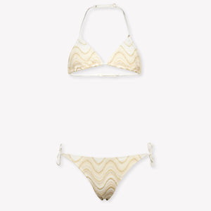 MC2 Saint Barth Kids Girls Swimwear  Gold
