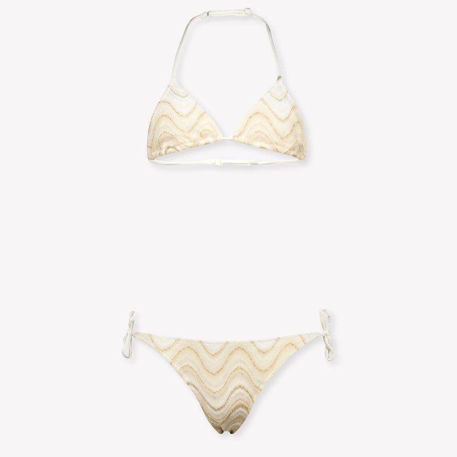 MC2 Saint Barth Kids Girls Swimwear  Gold