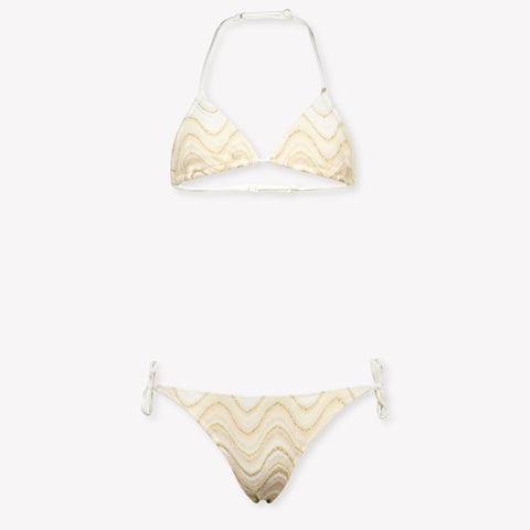 MC2 Saint Barth Kinder Meisjes Zwemkleding In Goud