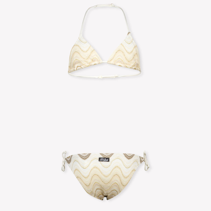 MC2 Saint Barth Kids Girls Swimwear  Gold