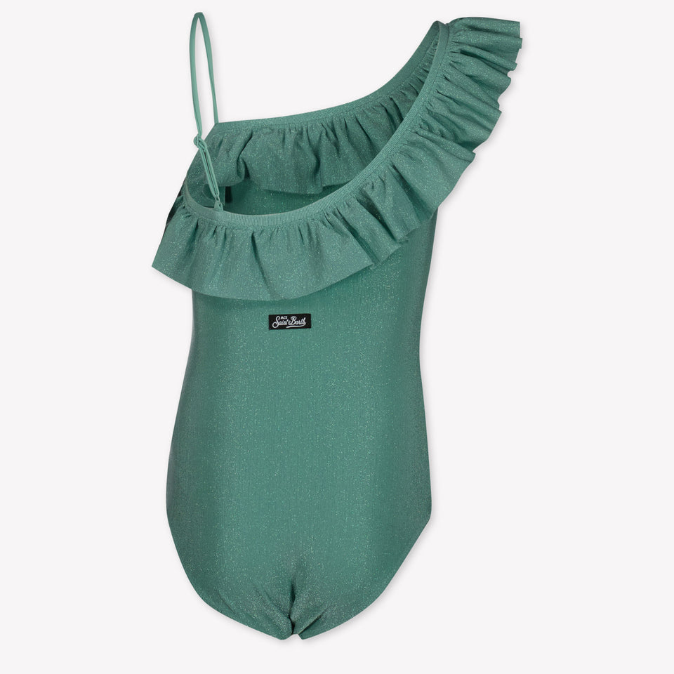 MC2 Saint Barth Kids Girls Swimwear In Mint