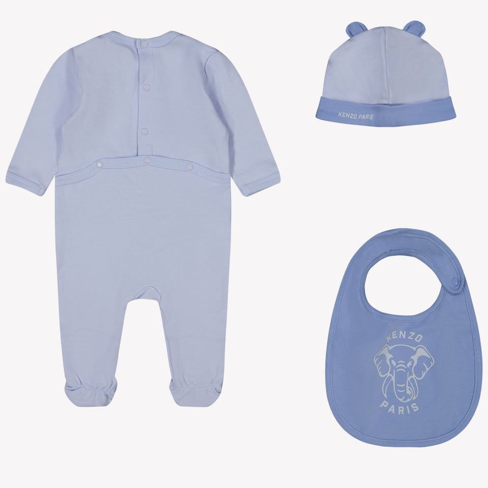 Kenzo kids Baby guys Playsuit In Light Blue