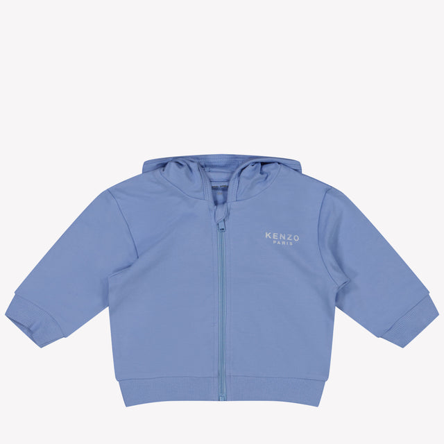 Kenzo Kids Baby Jongens Joggingpak In Licht Blauw