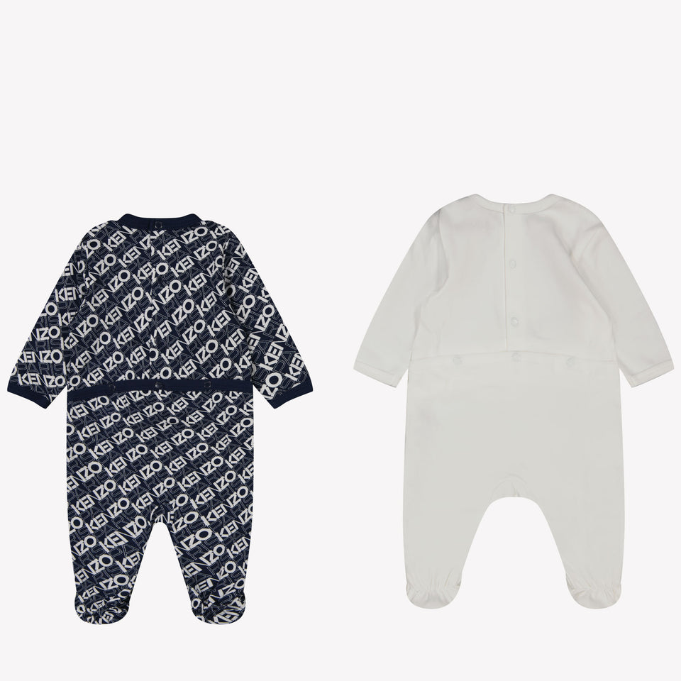 Kenzo kids Baby guys Playsuit In OffWhite