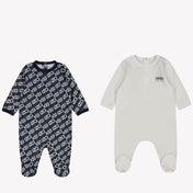 Kenzo kids Baby Jongens Boxpakje In Off White