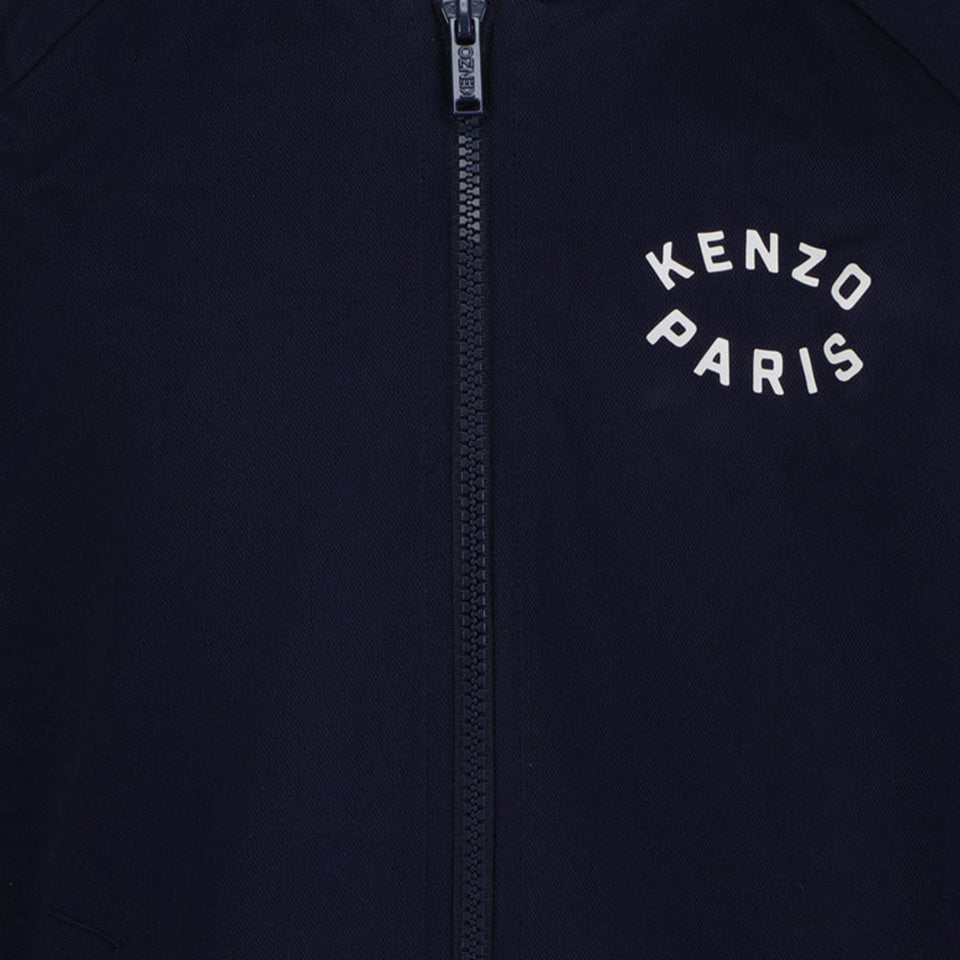 Kenzo Kids Kids Boys Cardigan in Navy