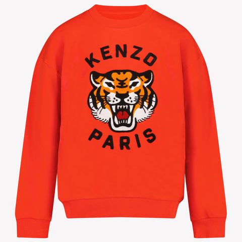 Kenzo Kids Kinder Jongens Trui In Rood