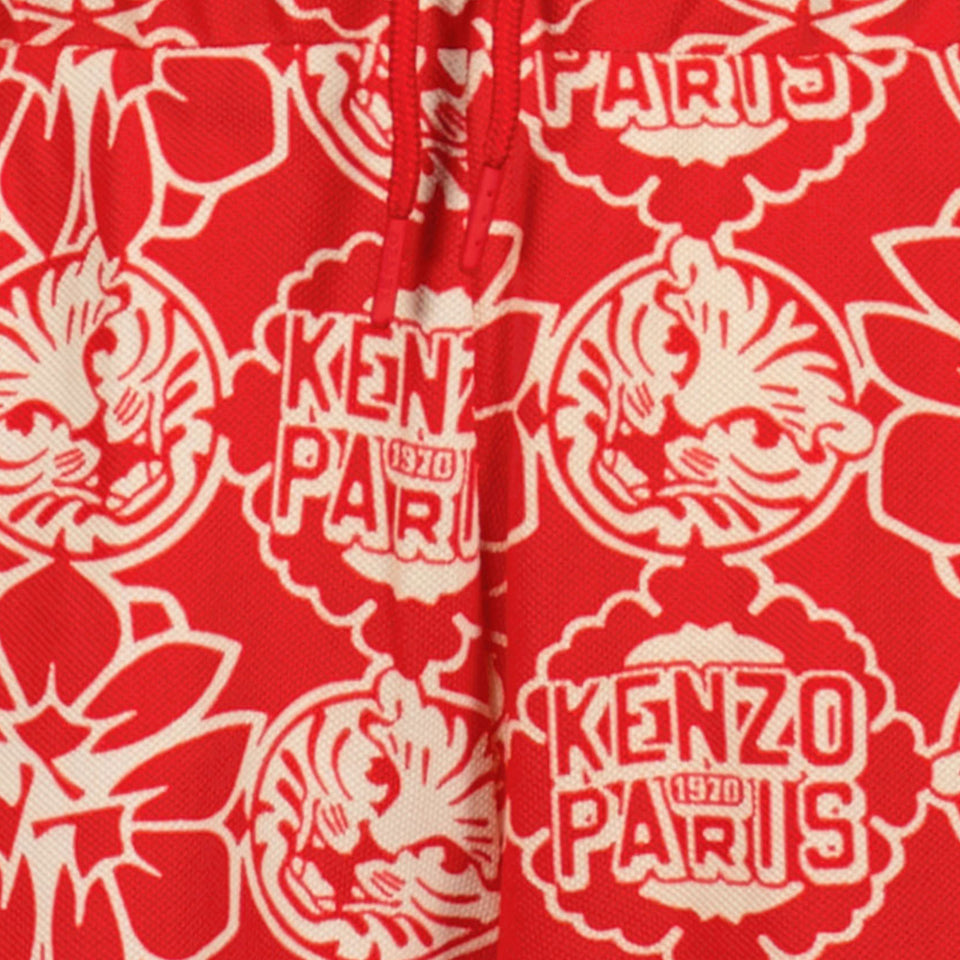 Kenzo Kids Kids Boys Polo in Red