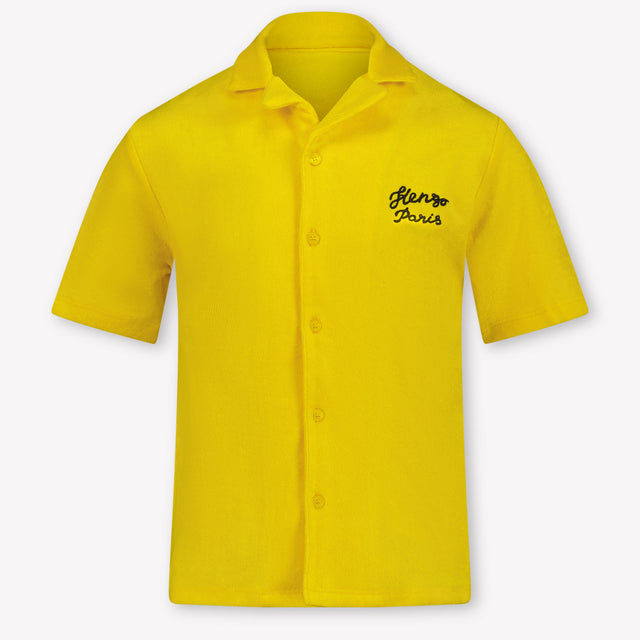 Kenzo kids Children's boys polo in Yellow