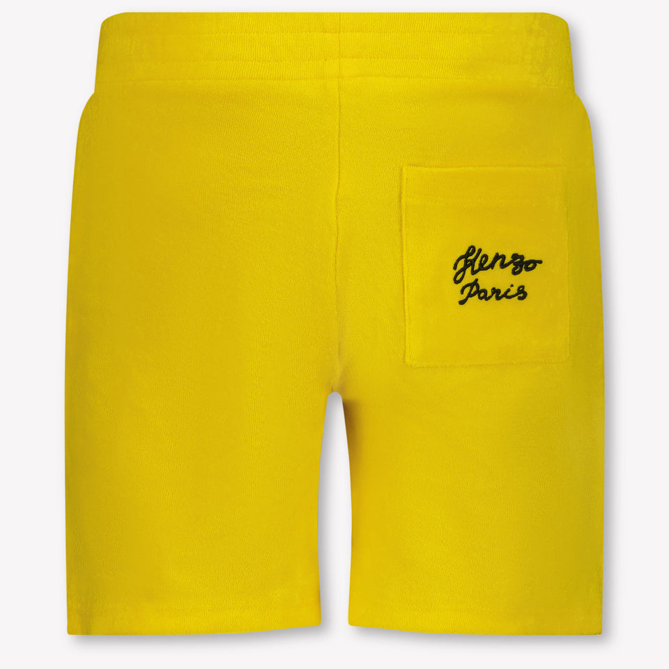 Kenzo kids Kinder Jongens Shorts In Geel