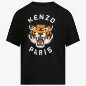 Kenzo Kids Kids Boys in T-Shirt Black