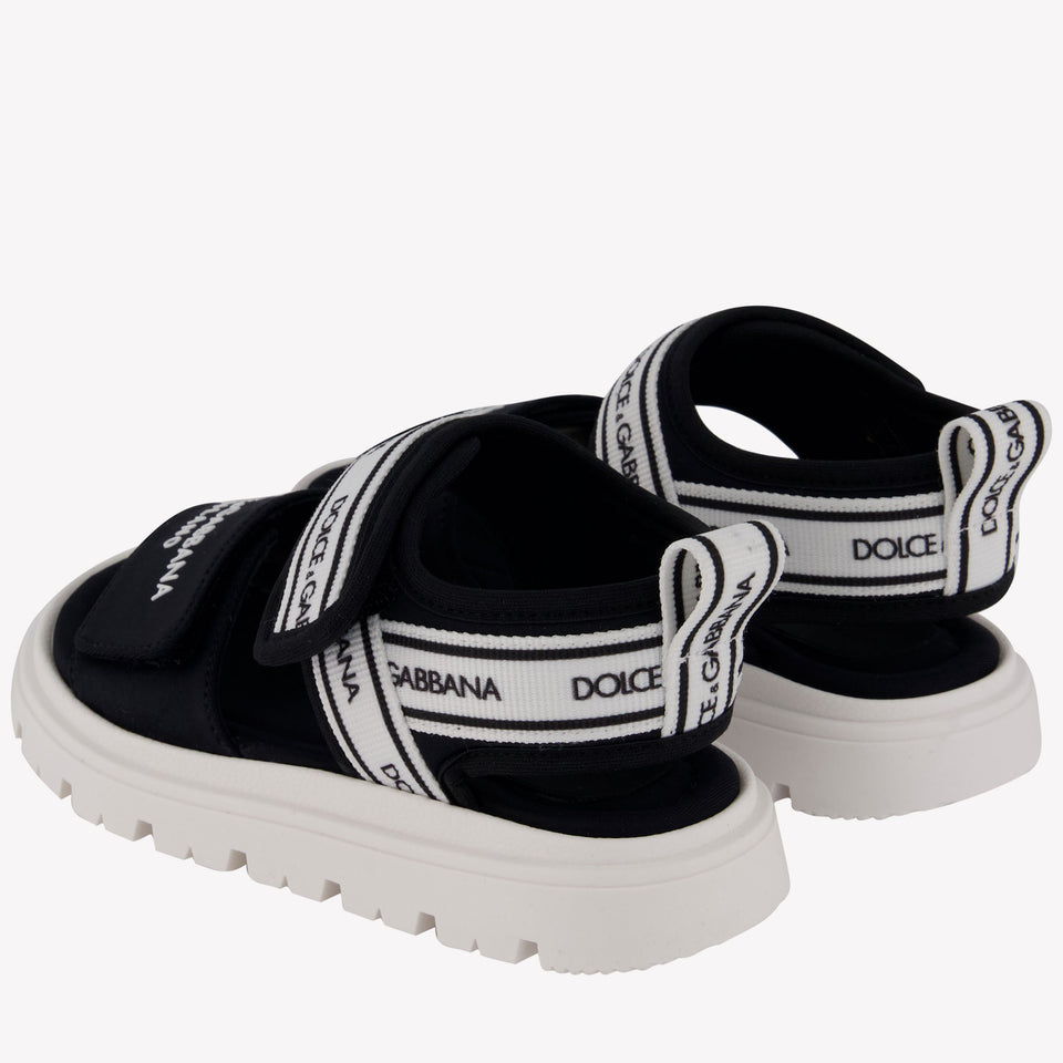 Dolce & Gabbana Unisex Sandalen In Zwart