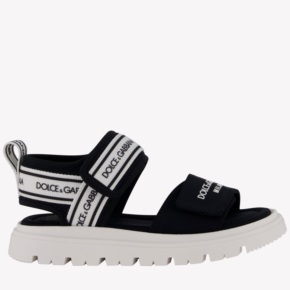 Dolce & Gabbana Unisex Sandalen In Zwart