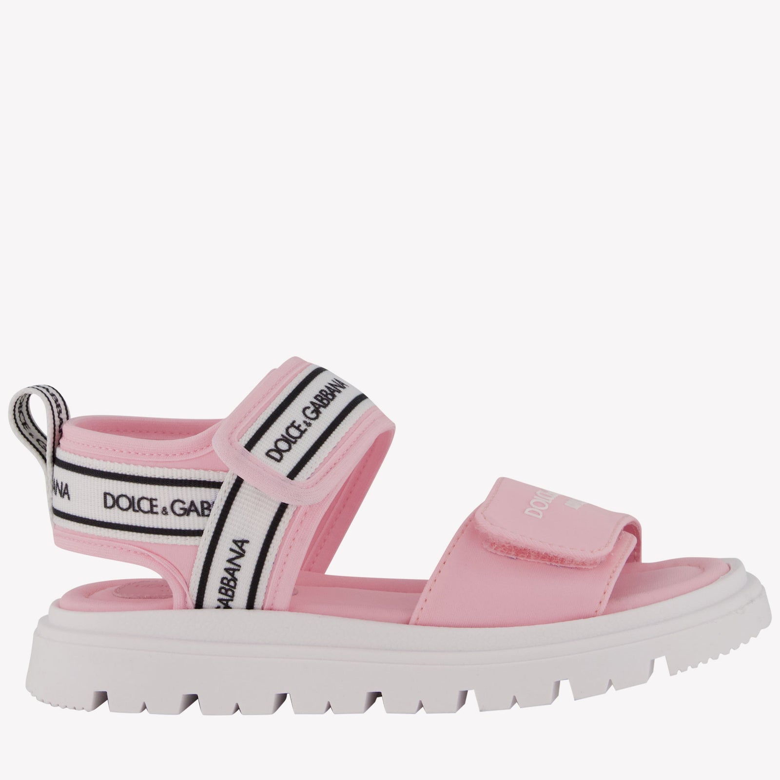 Dolce & Gabbana Girls Sandals In Light Pink